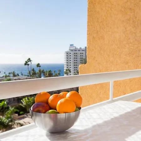 Go2tenerife Apart'mira Balcony W/ Sea View & Pool Lägenhet *